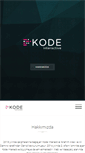 Mobile Screenshot of kodeinteractive.com